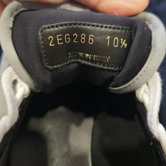 Prada Milano Men's Grey Sneakers 10.5 - Picture 10 of 11